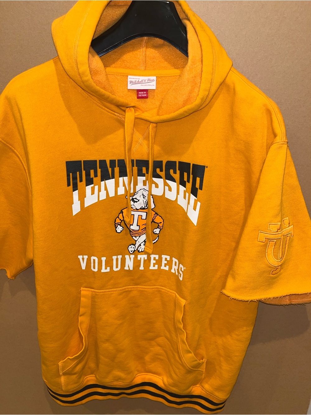 Tennessee Volunteers Orange Kids Hoodie - Mitchell & Ness Sz Large